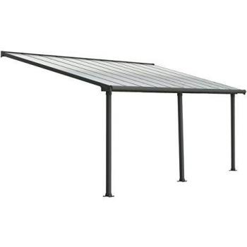 Pérgola de Aluminio y Policarbonato Olympia 3x3.05m Blanca - Palram