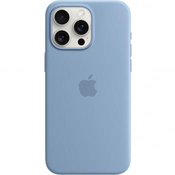 Apple Funda de Silicona con MagSafe para iPhone 13 Pro Max - Azul Invierno