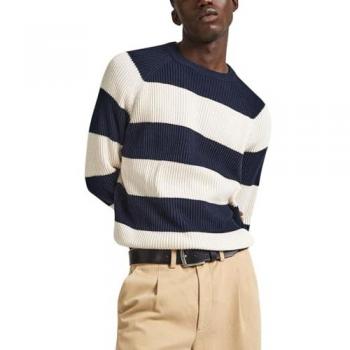 Pepe Jeans Miles Casual Sustainable Cotton Sweater Off White 2XL