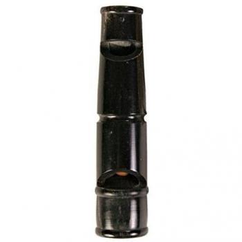 Trixie 2255 Silbato Búfalo, Lazo Piel, Doble Tono, 9 cm