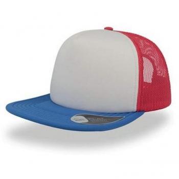 Gorra Trucker Unisex Atlantis Snap 90s de 5 Paneles con Visera Plana One Size