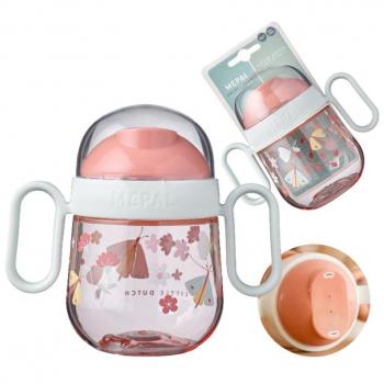 Vaso Antiderrame Mio Flores y Mariposas 200 ml