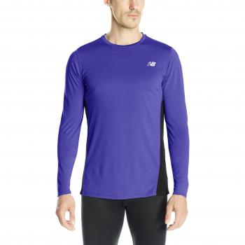 New Balance Accelerate Camiseta, Hombre, Azul Royal, S