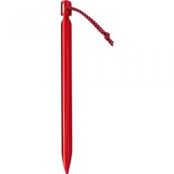MSR Mini Groundhog Lightweight Tent Stake - Red, One Size