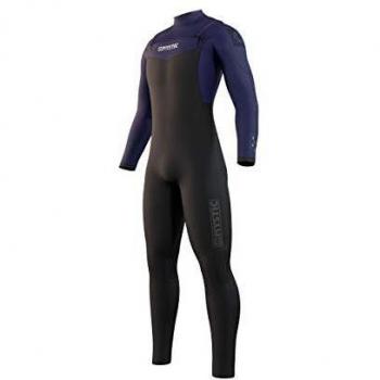 Traje de Neopreno Mystic Star Double 5/3 para Hombre con Cremallera Pectoral y Manga Larga 2024 - Azul Noche