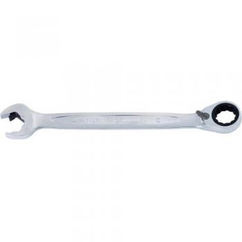 KS Tools 503.5916 Llave combinada de carraca DUO GEARplus con función de carraca en la llave fija 16mm, conmutable