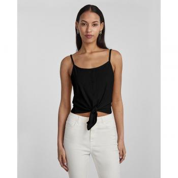 Camiseta de mujer de tirantes con nudo - Pieces