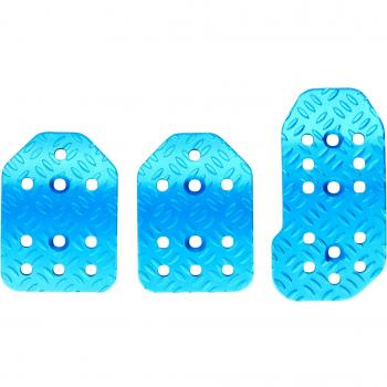 Bottari 13156 Pedales para Coches, Conjunto de 3 Piezas, Color Azul