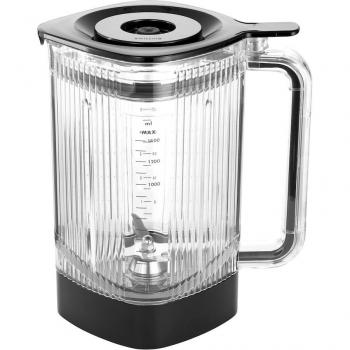 ZWILLING - Jarra para Batidora Vaso 1.4L, Tapa Sellado Vacío, Acero Especial Dientes Piraña, Recipiente Tritan, Profesional