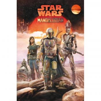 Star Wars The Mandalorian Crew Poster 91.5x61cm