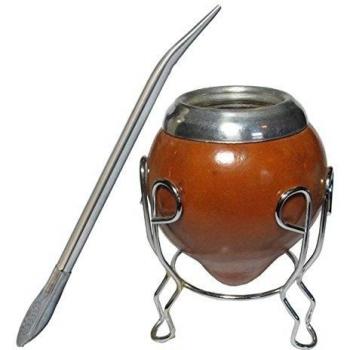 Set de mate uruguayo y bombilla