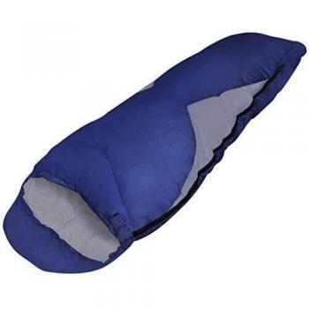 vidaXL Saco de dormir individual impermeable tipo momia