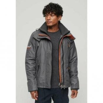 Superdry Men's Mountain Windcheater Jacket Charcoal L, Casual Polyester 2024