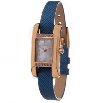 Folli Follie Reloj Mujer Analogico Cuarzo con Correa de Cuero WF13B064SPWA