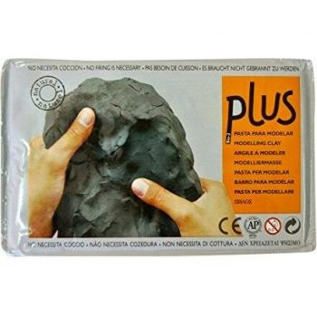 Sio2 Plus - Arcilla (1 kg, autosecante), color negro