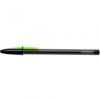 Bolígrafo BIC Cristal Bicolor Negro 1.6MM
