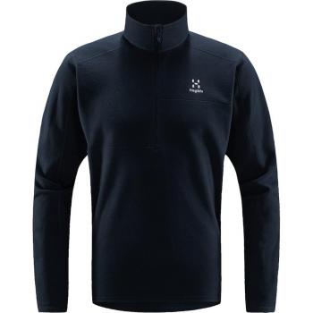 Haglöfs Buteo Men's Half Zip Fleece in Navy Blue, Size Large