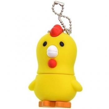 FEBNISCTE 8GB USB3.0 Pendrive Amarillo del Pollo Forma Almacenamiento Externo