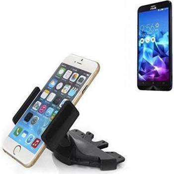 Ranura de CD Smartphone Soporte para Asus ZenFone 2 Deluxe | soporte de coche de uso general para los dispositivos de navegación / los teléfonos inteligentes para el montaje en la ranura de CD de la radio del coche. El soporte 360 ??es libremente ajusta