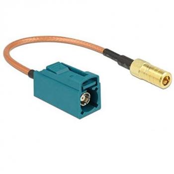 Cable Antena FAKRA Z hembra a SMB hembra RG-316 de 15 cm