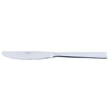 Set de Cuchillos Quid Inox Universal Metal (6 Unidades) - Incluye 6 cuchillos de mesa, fabricados en acero inoxidable, diseño universal, color negro, estándar
