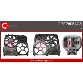 Motor eléctrico ventilador de radiador CASCO CEF78053GS