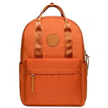 Kaukko Nueva Mochila en Casual Laptop Bolsa College School Bolsas para Chicas y Chico Naranja
