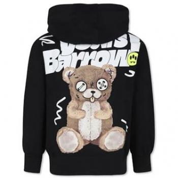 Barrow Kids Sudadera Con Capucha Negra F4BKJUHS060 6 A/Y