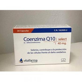 Vitalfarma Coenzima Q10 Select 40Mg. 30 Capsulas - 1 Unidad