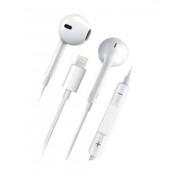 Auriculares Estéreo Lightning Mobile+ con Micrófono Integrado Cable 1.2m Blancos
