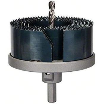 Bosch Professional 2608584063 6-Piece Hole Cutter Set, Black/Grey, 46-81 mm