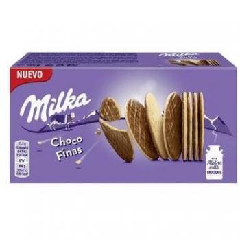 Galletas finas con chocolate Choco Finas - Milka - 126g