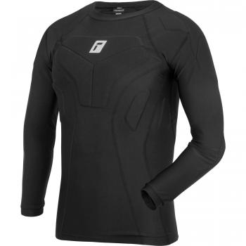Reusch Camisa de compresión acolchada negra talla S