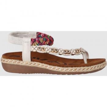 Sandalias planas Chika10 NEW CANELA 02 Blanco/White