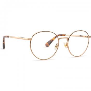 Kate Spade Gabriella Women's Eyeglasses - Full-Rim Round Metal Frame 50mm/19mm/140mm, Gold