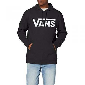 Vans Classic II Black/White Hoodie for Men - XXL - 90% Cotton, 10% Polyester
