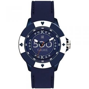 Light Time Quartz Watch Analogue Display and Silicone Strap L147IS