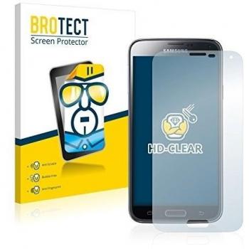 BROTECT Protector Pantalla Compatible con Samsung Galaxy S5 SM-G900I SM-G900F Protector Transparente