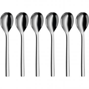 Set de 6 cucharillas de café Nuova 15,5 cm - WMF, acero inoxidable pulido