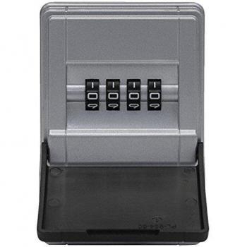 Abus - Caja de pared con código Guardallaves 727 Mini Keygarage, resistente a la intemperie, capacidad para varias llaves, mecanismo de combinación ajustable, instalación sencilla
