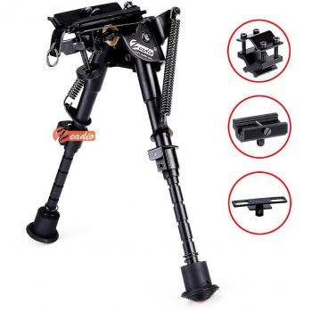 Zeadio Bípode Giratorio con 3 adaptadores