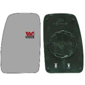 Cristal de Espejo Retrovisor Exterior Van Wezel 4387838 para OPEL, RENAULT y NISSAN
