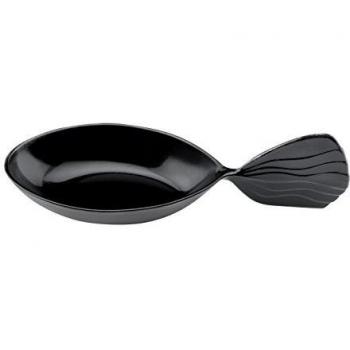 Set 30 Cucharas Aperitivo PEZ FINGERFOOD Negras PS 12 cm - 20 ml