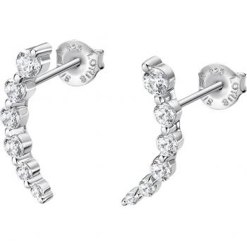 Pendientes Trepadores Lotus Silver LP3389-4/1 Earparty Plata con Circonitas para Mujer