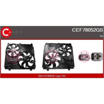 Motor eléctrico ventilador radiador CASCO CEF78052GS