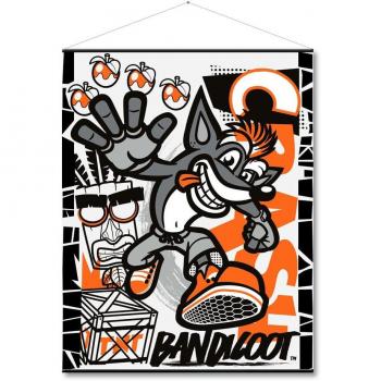Crash Bandicoot Canvas Poster
