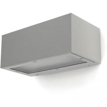 Aplique LED ISORA Novolux Lighting, IP65, SMD 8.30W, 1595lm (893lm), CRI80, 4000K, color gris
