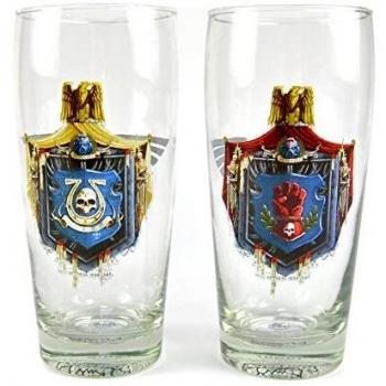 Conjunto de Vasos Warhammer, 550ml, Set de 2