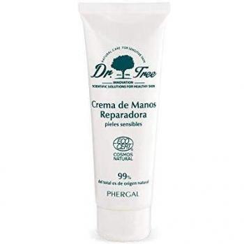 Dr. Tree. Crema De Manos Reparadora. Pieles Secas o Irritadas. 75 ml