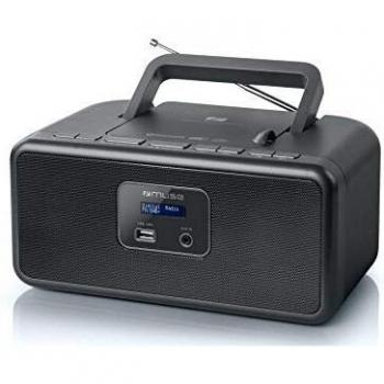 Muse M-32 DB Radio CD Portátil Bluetooth DAB+/FM Negra